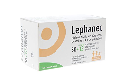 LEPHANET Toallitas para los Ojos