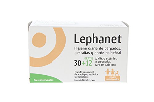 LEPHANET Toallitas para los Ojos