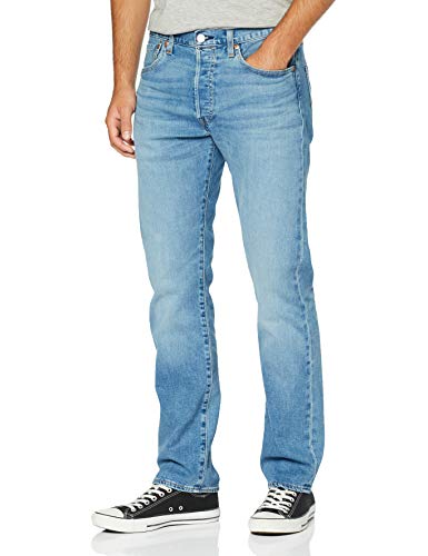 Levi's 501 Original Fit Jeans Vaqueros, Ironwood Overt, 33W / 32L para Hombre