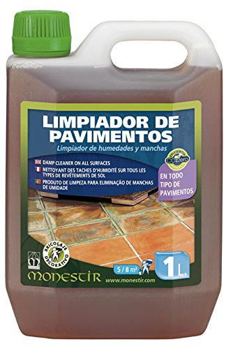 LIMPIADOR PAVIMENTOS EXTERIORES ANTIMOHO 1L MONESTIR