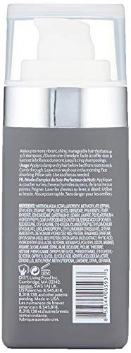 Living Proof night cap overnight perfector - cremas para el cabello (Unisex, Protección, Brillo, Suavizar, Suavizante, Use before bed. Apply to damp or dry hair. Start with 2-3 pumps. Spread product between hands. Evenl)