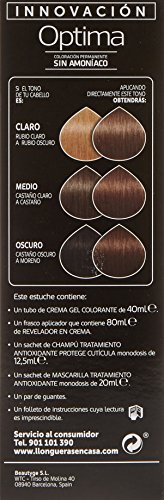 LLONGUERAS OPTIMA tinte Chocolate Bombón Nº 6,41 caja 1 ud