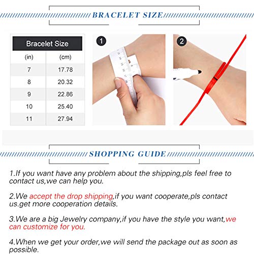 LLXXYY Pulsera Mujer,Pulsera con Cuentas para Las Mujeres Moda Natural Energía Blanca Turquesa Negro Cuentas Elastic Line Stretch Hecho A Mano Pulsera para Señoras Hombres Pareja Encanto Joyería