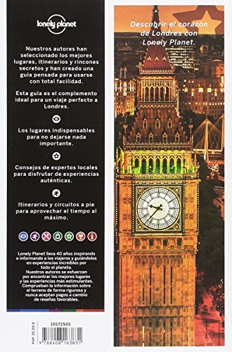 Lo mejor de Londres 4: Experiencias y lugares auténticos (Guías Lo mejor de Ciudad Lonely Planet)