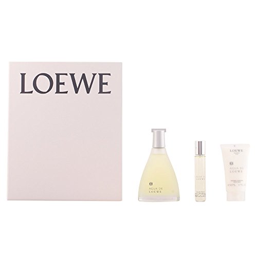 Loewe Agua Set de Agua de Colonia, Bálsamo Corporal y Agua de Colonia Mini - 170 ml