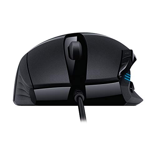 Logitech G402 Hyperion Fury Ratón Gaming con Cable, Seguimento Óptico 4,000 DPI, Peso Reducido, 8 Botones Programables, PC/Mac Negro