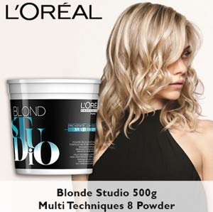 Loreal Blond Studio 8 Pro Keratin Multi-Techniques 500g + Oxidant Creme 6% 20 Vol 1000ml