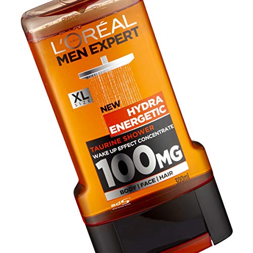 L'Oreal Men Expert Hydra Energetic - Gel de ducha, 300 ml