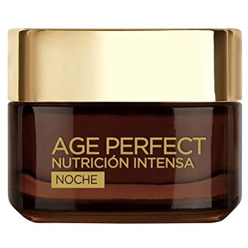 L'Oréal Paris Age Perfect Nutrición Intensa Crema Reparadora Noche Pieles Maduras y Desnutridas - 50 ml