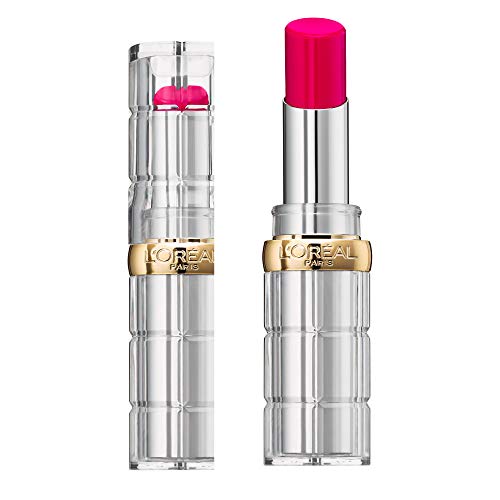 L’Óreal Paris Barra de Labios Color Riche Shine, Tono Fucsia 465 Trending