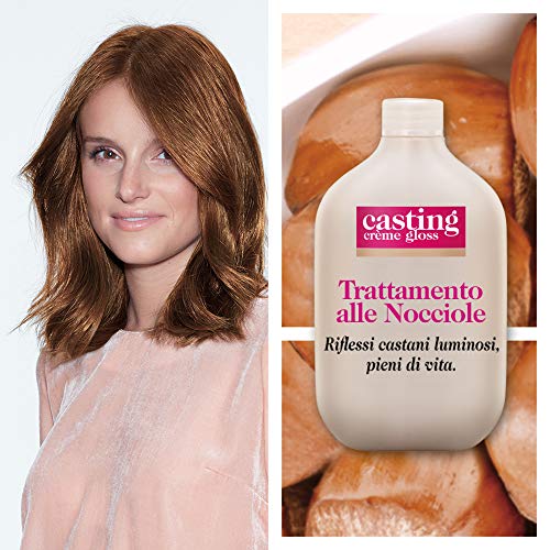 L'Oréal Paris Casting Creme Gloss, tratamiento colorante para el cabello, sin amoniaco para una fragancia agradable. Caramel 630