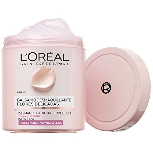 L'Oreal Paris Dermo Expertise Flores Delicadas Bálsamo Desmaquillante Piel Sensible, Normal a Seca