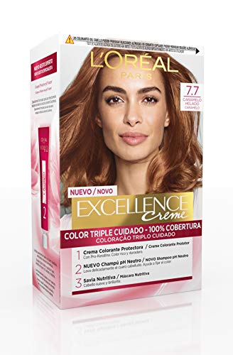 l'Oreal Paris Excellence Coloración Crème Triple Protección, 7.7 H.Brown 550