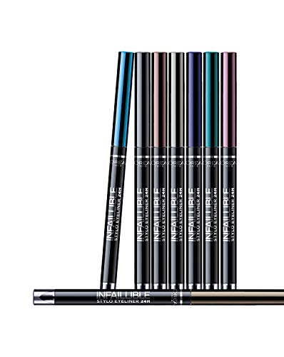 L'Oreal Paris Infalible Liner 24Hrs Lápiz Automático Gris 312 Flawless Grey