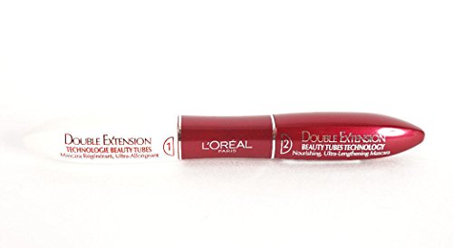 L'oreal paris - L'oréal paris double extension beauty tubes technology black mascara new