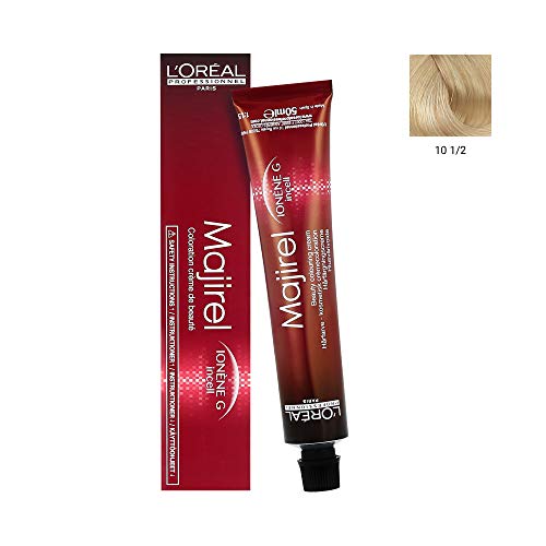 L'Oreal Paris Majirel Absolu Crema Colorante, 50 ml, Rubio Platino Extremo (10 ½)