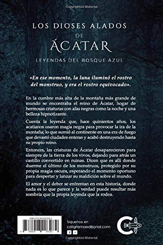 Los Dioses Alados de Ácatar: Leyendas del Bosque Azul (Caligrama)