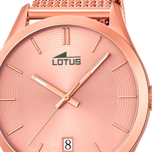 Lotus Reloj Analógico para Hombre de Cuarzo con Correa en Cuero 18110/1