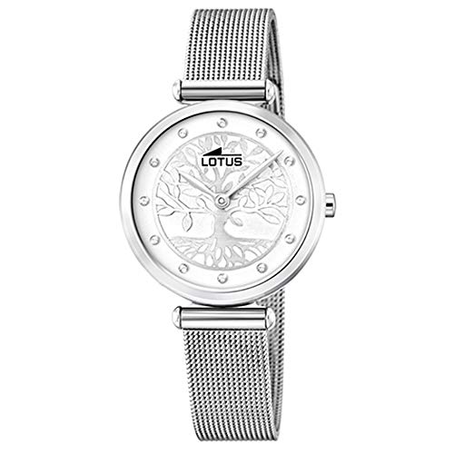 Lotus Reloj Analógico para Mujer de Cuarzo con Correa en Acero Inoxidable 18708/1