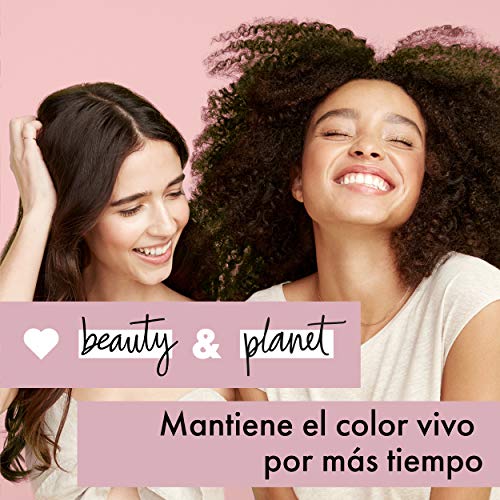 Love Beauty and Planet Mascarilla Capilar para Cabello teñido, Manteca de Murumuru y Rosa Vegana - 300 ml