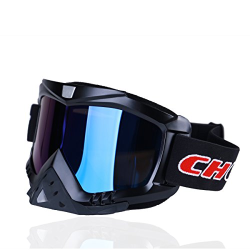 madbike Motocicleta motocross gafas Deportes al aire libre Dirt Bike ATV MX Off-Road Goggles (blue)