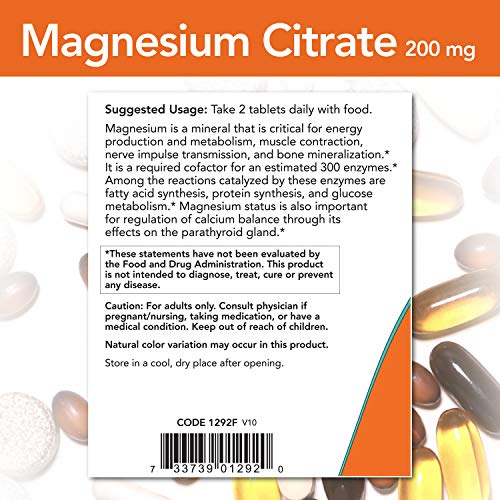 MAGNESIUM CITRATE 200mg - 250 tabs