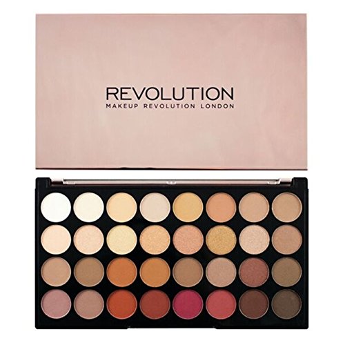 Makeup Revolution Ultra Eyeshadow Palette Flawless 3 Resurrection Paleta 32 cieni do powiek 16g