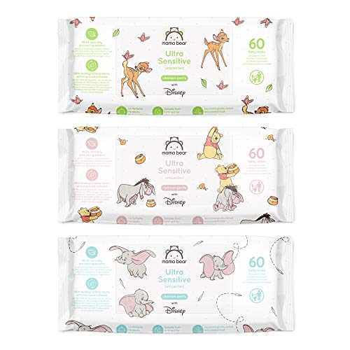 Mama Bear - Disney - Toallitas biodegradables ultrasensibles (12x60 | 720 Toallitas)