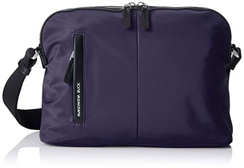 Mandarina Duck Hunter, Bolso de Mano para Mujer, Azul (BLU/Eclipse), 10x21x28.5 cm (B x H x T)