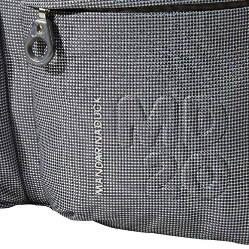 Mandarina Duck Md20 Lux Tracolla, Mochila para Mujer, Gris (Gun Metal), 10x34x30 Centimeters (W x H x L)