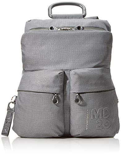 Mandarina Duck Md20 Lux Tracolla, Mochila para Mujer, Gris (Gun Metal), 10x34x30 Centimeters (W x H x L)