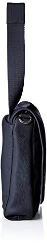 Mandarina Duck - Mellow Leather Tracolla, Bolsos de mano Mujer, Azul (Dress Blue)