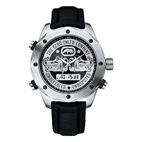 Marc Ecko Reloj Analog-Digital para Mens de Automatic con Correa en Cloth S0334275