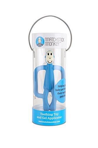 MATCHSTICK MONKEY MM-T-007 - Teething toy, color light blue