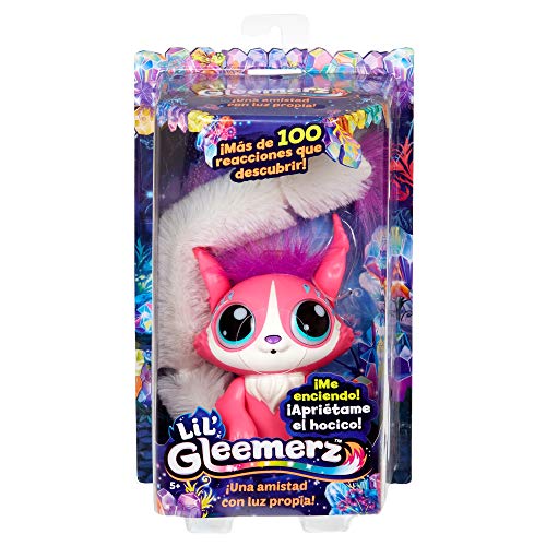 Mattel - Lil’ Gleemerz Adorbrite, Juguete Interactivo Rosa con Luces Y Sonidos para Niños +5 Años (Mattel Gll06)