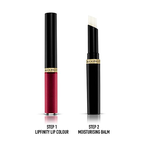 Max Factor Pack Labios y Uñas (Incluye Gloss de Labios Lipfinity Tono 335, Perfect Stay 2 Step Gel Tono 107 12 ml)