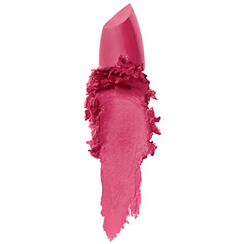 Maybelline New York - Color Sensational, Pintalabios Mate Hidratante, Tono 882 Fiery Fuchsia