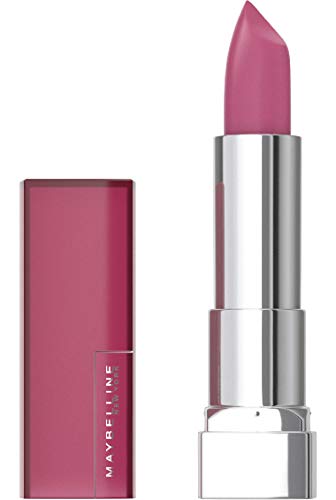 Maybelline New York - Color Sensational, Pintalabios Mate Hidratante, Tono 882 Fiery Fuchsia