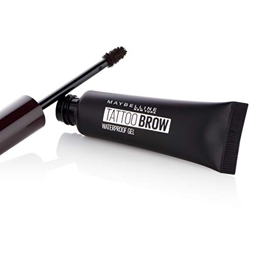 Maybelline New York Tattoo Brow Gel Tinte de Cejas 2 Días Tono 07 Black Brown Moreno - 5 ml