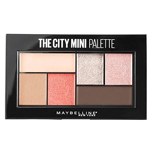 Maybelline The City Mini Paleta de Sombras Tono 430 Downtown Sunrise, Coral - 6 gr