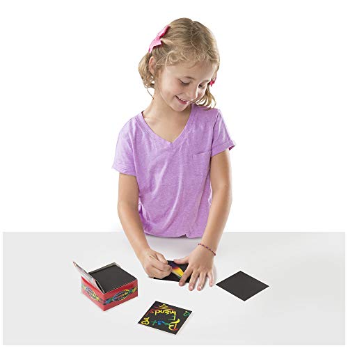 Melissa & Doug- Box of Rainbow Mini Tarjetas para Dibujar, Multicolor (15945)