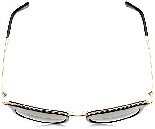 MICHAEL KORS Adrianna I, Gafas de Sol Unisex-Adulto, Negro (Black/Gold 110011), 54