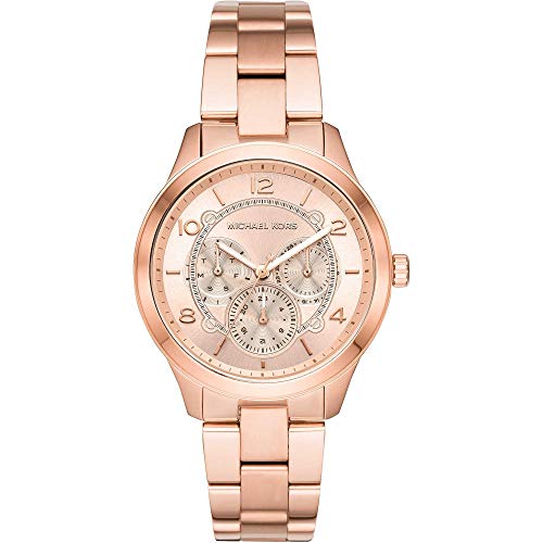 Michael Kors Reloj Analogico para Mujer de Cuarzo con Correa en Acero Inoxidable MK6589