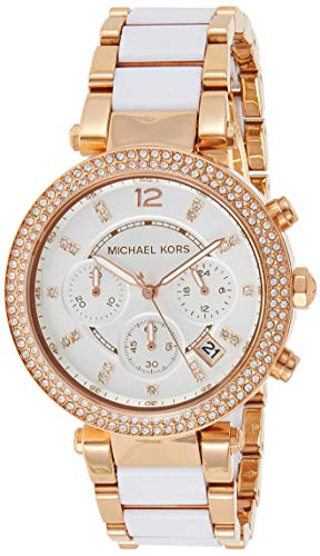 Michael Kors Reloj Cronógrafo para Mujer de Cuarzo con Correa en Acero Inoxidable MK5774