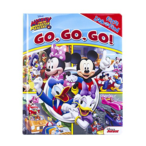 Mickey Roadster Racer First Look & Find: Go, Go, Go! (My First Look & Find Book)