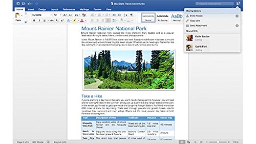 Microsoft Office Home & Business 2016 for Mac 1 licencia(s) Plurilingüe - Suites de programas (1 licencia(s), Plurilingüe, Electronic Software Download (ESD), Mac OS X 10.10 Yosemite, 6000 MB, 4096 MB)