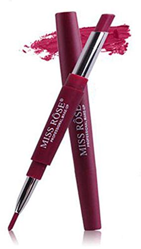 Miss Rose® lipliner 2 in1 Lipstick (Plum Lush 05) Lippenstift – Labio Kon turliner