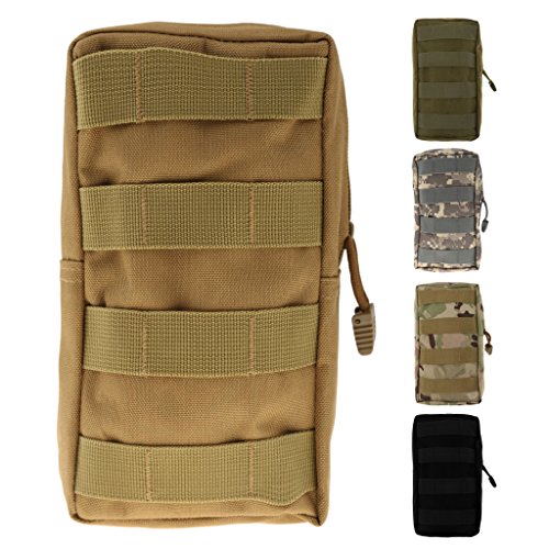 Molle Bolsa Para Uso General Táctico Modular de Accesorios de Camuflaje Militar Bolsa - Negro, for 15Inch Macbook