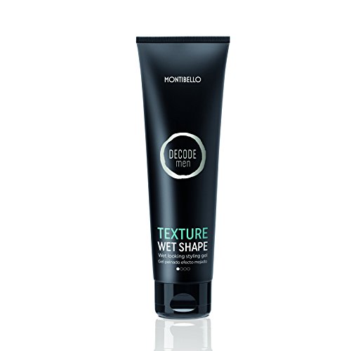 Montibel-Lo Decode Texture Men Wet Shape, Gel Efecto Mojado, 150 ml