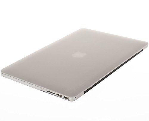 MOSISO Funda Dura Compatible con MacBook Pro 15 Retina A1398 (Versión 2015/2014/2013/fin 2012), Ultra Delgado Carcasa Rígida Protector de Plástico Cubierta, Frost